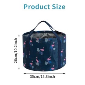 Multifonctionnel pour tremper Les Pieds,Seau Pliable pour tremper Les Pieds, Baignoire, Bain de Pieds Portable, Spa, trempage