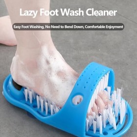 LOCADENCE Nettoyant pour Pieds Simple, Élimine les Peaux Mortes, Nettoyant pour Pieds, Douche, Épurateur Pieds avec Ventouses