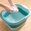 Baignoire de pieds pliable Tub Basin Tools Bain de pieds pliable pour soulager le stress, seau pliable, grand seau de bain de