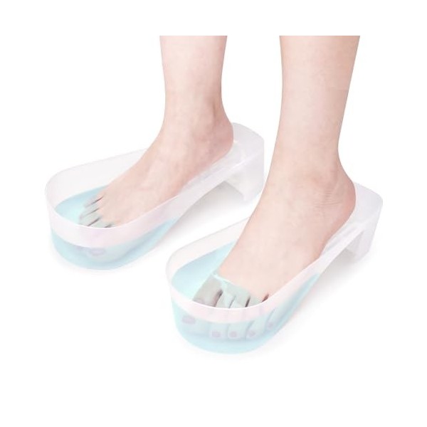 2 Pièces Bol de Trempage Ongles: Gel de Trempage de Trempage Démaquillant Bol Ongle, Bol de Trempage pour Les Pieds Outil de 