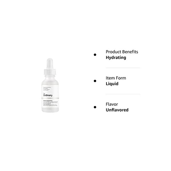 The Ordinary Marine Hyaluronics Ultra-Lightweight Hydration Support with Marine-Derived Vegan Water Reservoirs 30ml