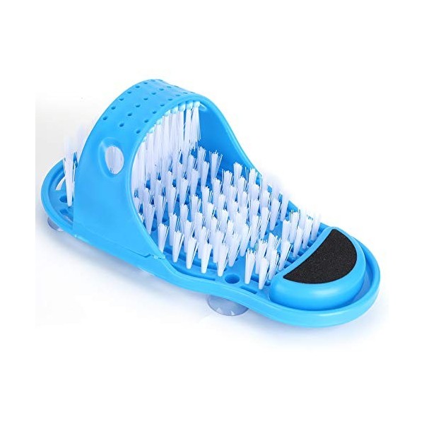 Pantoufles de nettoyage des pieds, brosse exfoliante, nettoyant pour tous les âges, massage de salle de bain pour un soin des