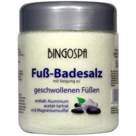 BingoSpa Bingo Spa Sel de Bain de Pieds avec Tendance aux Pieds enflés 550g