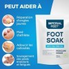 Pedicure Quality Foot Soak with Tea Tree Oil & Epsom Salt | Helps Treat Nail Fungus Athletes Foot | Anti Fungal Nail Treatmen