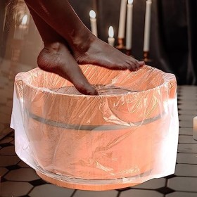 BESPORTBLE Lot de 100 inserts jetables pour repose-pieds - Pour pédicure - Pour spa, spa, hôtel, maison