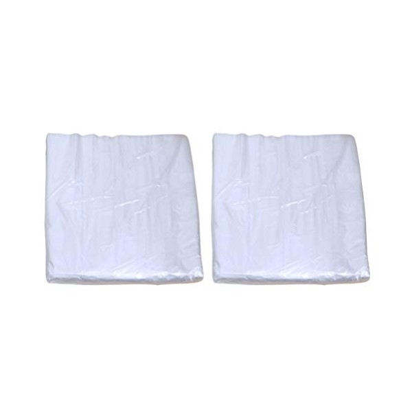 Milisten Lot de 2 sacs de bain jetables pour pédicure 55 x 65 cm