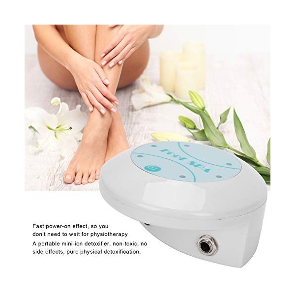 Machine de désintoxication ionique, bain de pieds détox professionnel 40 W, facile à utiliser, spa à domicile pour tous les â