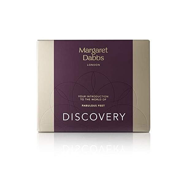 Margaret Dabbs Fabulous Feet Discovery Kit with Foot Soak 45ml, Foot Scrub 45ml, Foot Lotion 45ml and Foot Oil 30ml