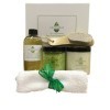 Spa Pieds Pomponner Le Kit inclut Huile De Massage De Pied, Pieds Frais Sels Trempage, Dead Sea Gommage & En bois Masseur De 