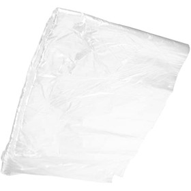 Lurrose Lot de 80 doublures jetables en plastique transparent pour baignoire de pieds - Pour pédicure, spa, hôtel, maison, vo