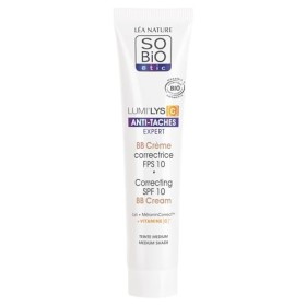 LÉA NATURE SO BiO étic | BB Crème Correctrice FPS 10 - Lumilys [C] | Expert anti-taches | Teinte medium | Couvrance naturell