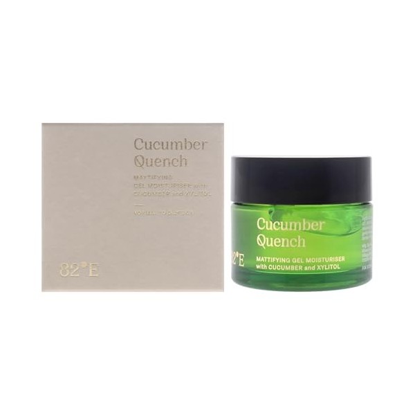 Cucumber Quench Mattifying Gel Moisturiser Mini by 82E for Women - 0.5 oz Moisturizer