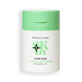 Revolution SKin, Cloudy Clear Clarifying Moisturiser, Crème Visage Légère et Hydratante avec Niacinamide, Vegan et Non Testée