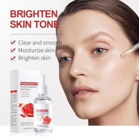 Eazerom 06 Sérum pour le visage à la grenade,30ml Anti-rides,Anti-âge et Hydratant,Tous Types de Peaux,Sérum éclaircissant po