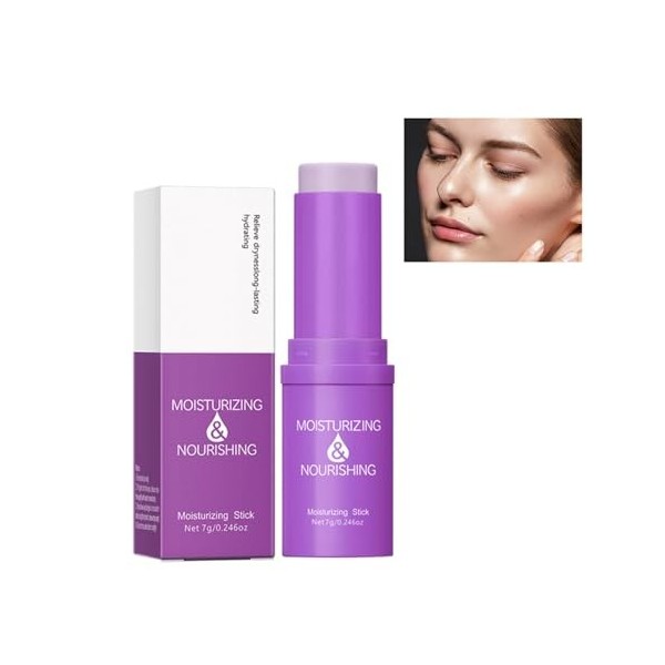 Rostblant Stick Hydratation, Stick Hydratant Nourrissant Visage Lèvres, Stick Crème Hydratante, Visage, Lèvres, Soins de la p