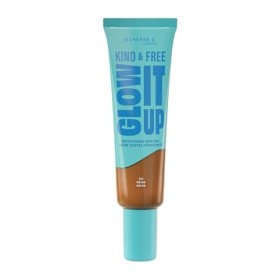 Rimmel London Kind & Free GLOW IT UP Moisturising Skin Tint, 503, Mocha, Soothes and Calms Sensitive Skin, Healthy Glow, All-