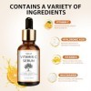 Sérum à la vitamine C pour le visage, sérum à la vitamine C avec acide hyaluronique et vitamine E, sérum éclaircissant pour l
