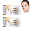 Tkekruh 2PC Crème Hydratante Visage 100g, Crème Hydratante En Profondeur Pour La Peau, Crème Anti-Rides pour le Visage, Anti-