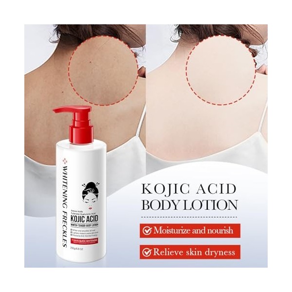 Tkekruh Lotion Bodycare 250g, Body Lotion, Hydratant, Crème Hydratante En Profondeur Pour La Peau, Hydrate Intensément, Insta