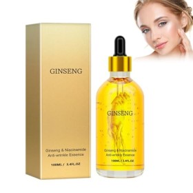 100ML Ginseng Anti Wrinkle Serum, 1 pièces Ginseng Essence, Anti Wrinkle Essence, Essence Anti-âge, Ginseng Serum, pour Raffe