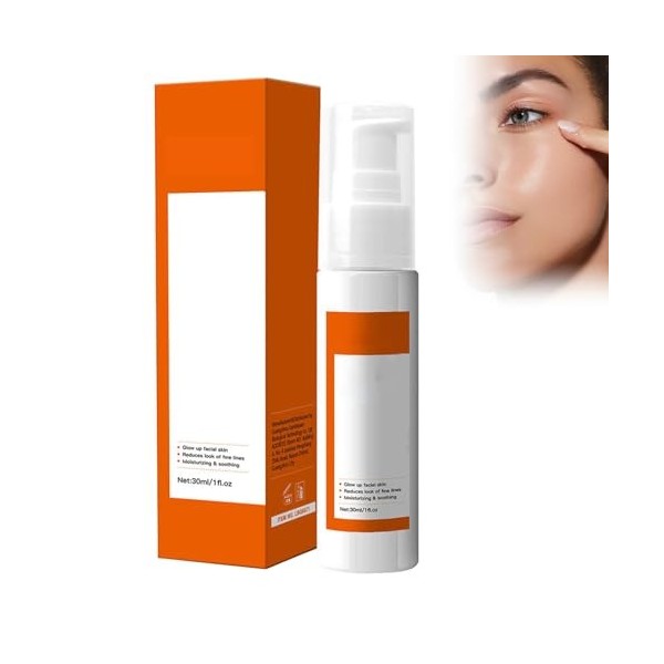 Hppsctink VC Essence pour le visage, 30ml VC Essence hydratante pour le Visage, Améliorer les ridules, Essence éclaircissante