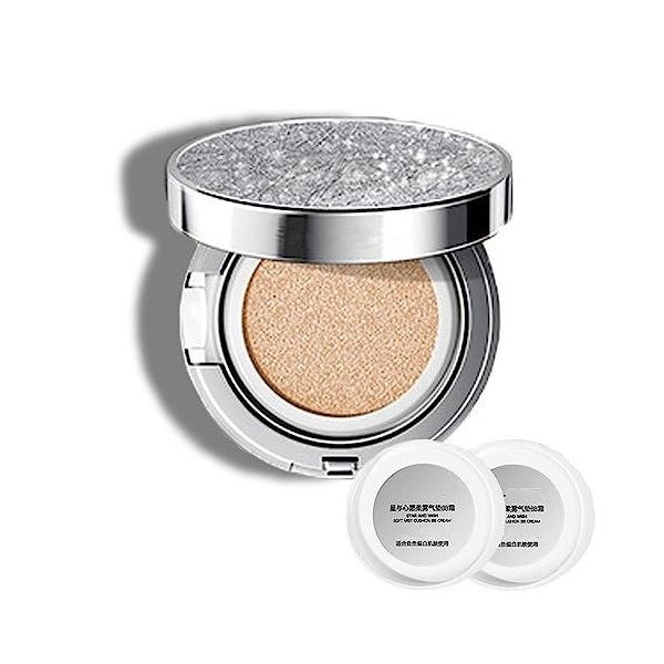 Star and Wish Air Cushion BB, Korea Star and Wish Soft Mist Cushion BB Cream, Coussin anti-cernes hydratant longue durée, Ens