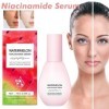 2Pc Watermelon Face Serum,Sérum Hydratant à La Niacinamide Pastèque,Pastèque Nicotinamide Sérum,Watermelon Hydrating Sérum,Me
