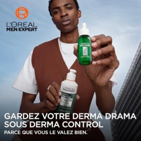 LOréal Men Expert - Routine Anti-Imperfections - Gel Moussant Purifiant + Sérum - Enrichie en Acide Salicylique & Niacinamid