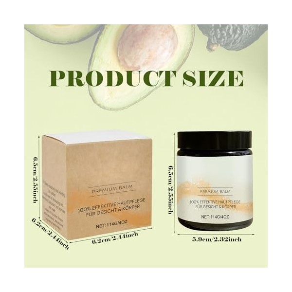 Baume de Suif, Suif pour le Soin de la Peau, Crème de Suif pour les Soins, Tallow Moisturiser Cream, Tallow Skin Care, Soin d