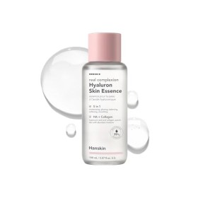 Hanskin Real Complexion Essence de peau à lacide hyaluronique – Produit officiel 2019 Exporté aux États-Unis [150 ml]