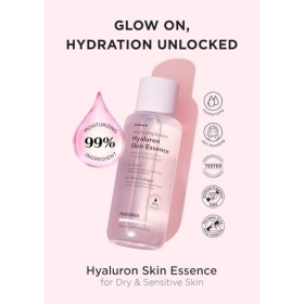 Hanskin Real Complexion Essence de peau à lacide hyaluronique – Produit officiel 2019 Exporté aux États-Unis [150 ml]