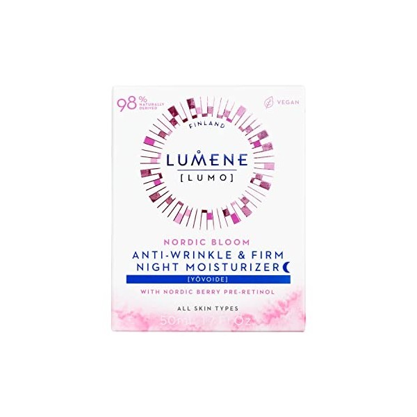 LUMENE Nordic Bloom [LUMO] Anti-wrinkle & Firm Night Moisturizer 50 ml