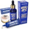 Gnarly Joe Soin complet du visage Coffret cadeau pour homme Sérum de nuit 30 ml et sérum contour des yeux gel marin 10 ml