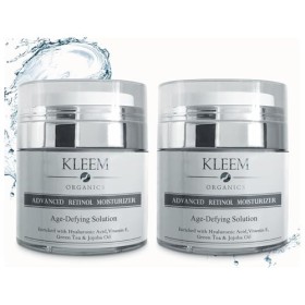 Advanced Anti Aging Retinol Cream Twin Set for Women & Men - With Retinol, Hyaluronic Acid & Vitamin E - Anti Aging Treatment