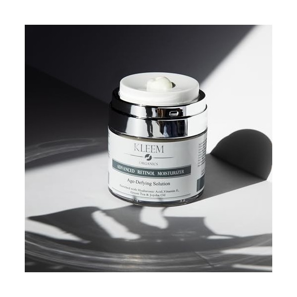 Advanced Anti Aging Retinol Cream Twin Set for Women & Men - With Retinol, Hyaluronic Acid & Vitamin E - Anti Aging Treatment