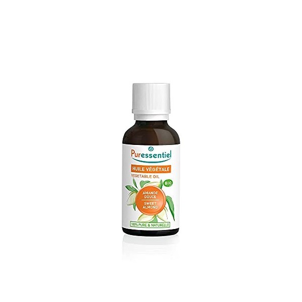 Puressentiel - Huile Végétale Amande douce - Bio - 100% pure et naturelle - 50 ml