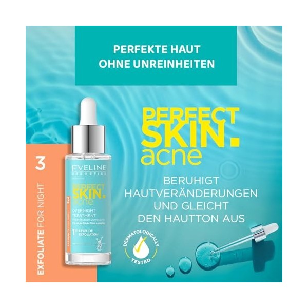 Traitement de nuit anti-impuretés - 1 étape délimination des cellules mortes de la peau