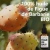 Huile de figue be barbarie | 100% BIO | 30 ml | 100% Pure, Naturelle, Pressée à froid & Bio | Soin Anti-âge, Peau, Cheveux, C