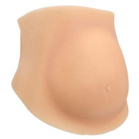 Biitfuu Faux Ventre de Grossesse Silicone Faux Ventre Ventre de Femme Enceinte Bosse Ventre Performance Artificielle Accessoi