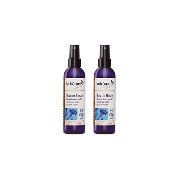 La Drôme Provençale - PRI 3357 - Eau Florale de Bleuet Cosmébio - 200 ml Lot de 2 