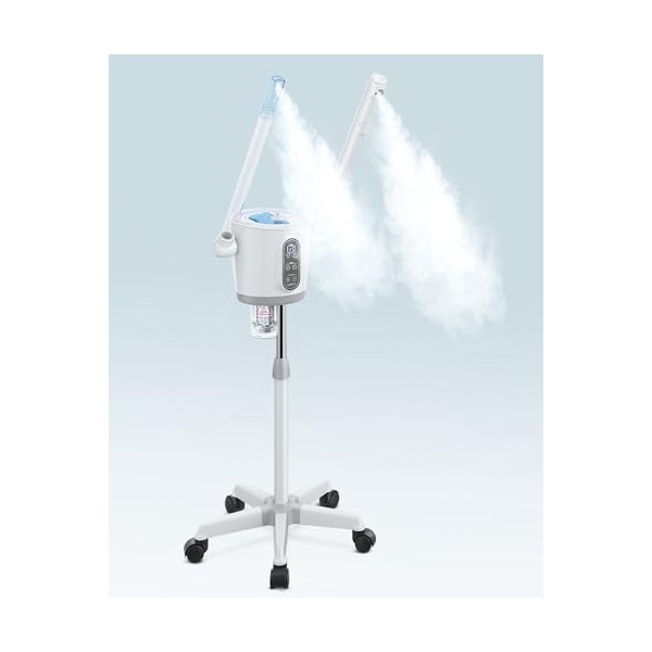 Kingsteam Vapeur facial professionnel - Vapeur froide et vapeur chaude