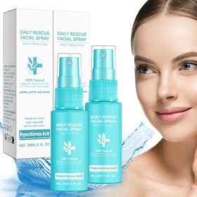 TZQFROCE Hypochlorous Acid Spray Lot de 2 sprays dacide hypochloreux pour le visage et la peau Hydratant Visage Brume Spray