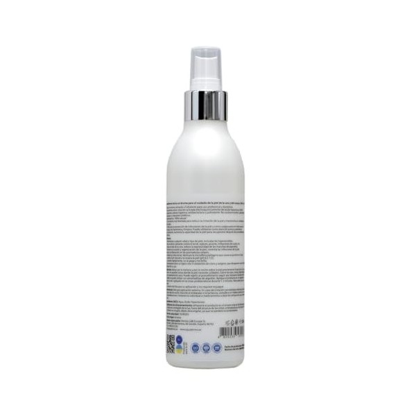 AquaDERMIS Spray Brume Visage 250 ml Tonique hydratant visage antioxydant pour peaux sensibles, contrôle de lacné, irritatio