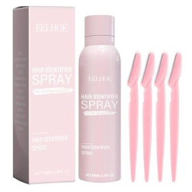 Spray didentification capillaire pour le rasage du visage – Spray didentification des cheveux pour le visage – Spray hydrat