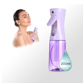 Brumisateur Rechargeable Eau 200ml - Brumisateur de Poche Visage - Vaporisateur d’eau multifonctionnel : Parfums Ambiance, Pl