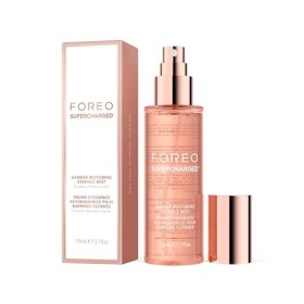 FOREO SUPERCHARGED Brume essentielle restauratrice de la barrière, 110 ml - Brume hydratante visage booster de collagène - Ni