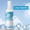 Cooling Mist Spray, Spray rafraîchissant pour temps chaud, 100 ml, Body Haze Spray to Soothe Sunburn, Spray à la menthe natur