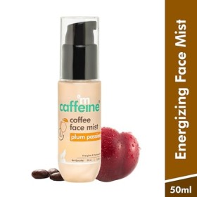 mCaffeine Coffee Face Mist - Infused with Aloe Vera and Hyaluronic Acid - Controls Oil, Improves Skin Texture and Tones Skin 