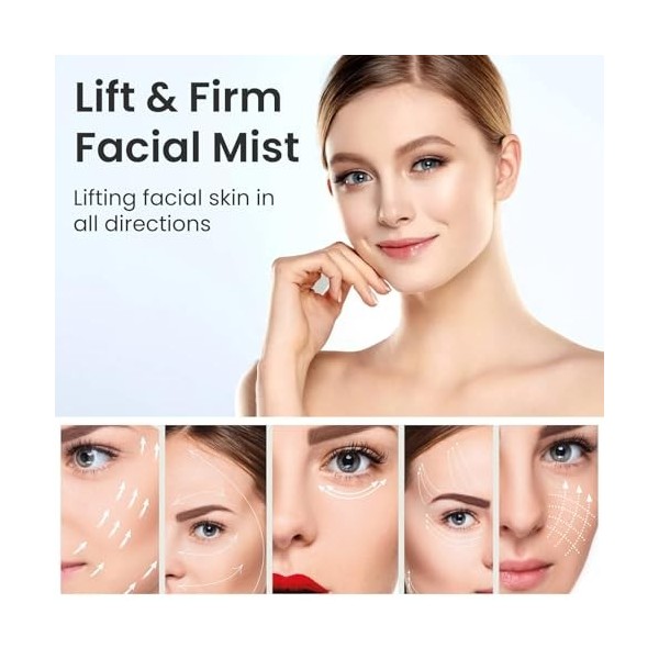 Brume Pour Le Visage, Spray Raffermissant Pour Le Visage, Essence De Mucine Descargot, Essence De Collagène, Spray Hydratant