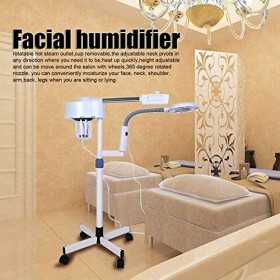 Vapeur Facial Professionnel, Cuiseur à vapeur facial 2in1 Vaporisateur d’ pour le visage Machine Soin Visage Sauna Facial Vis